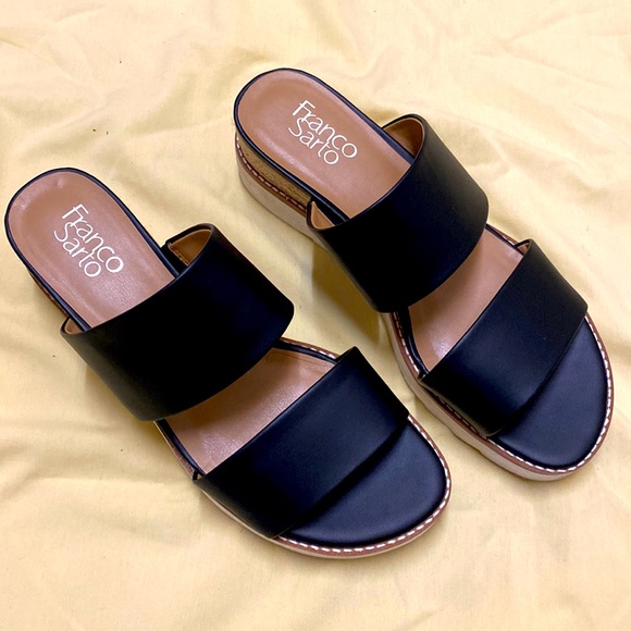 Franco Sarto Shoes - FRANCO SARTO espadrille wedge sandals, women’s size 9